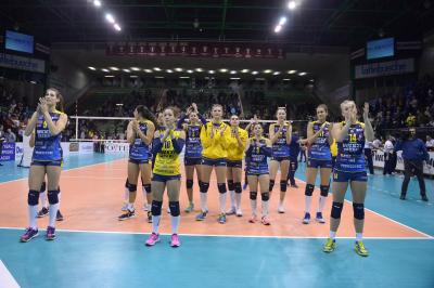 TREVISO 13 12 2017 CEV 2017-2018 ANTONIO CARRARO IMOCO - IGOR GORGONZOLA NOVARA