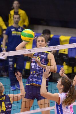 TREVISO 13 12 2017 CEV 2017-2018 ANTONIO CARRARO IMOCO - IGOR GORGONZOLA NOVARA