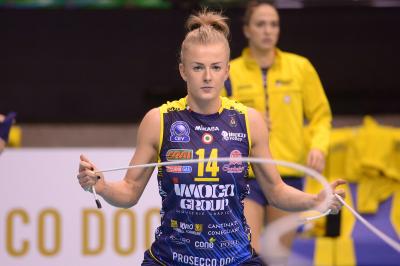 TREVISO 13 12 2017 CEV 2017-2018 ANTONIO CARRARO IMOCO - IGOR GORGONZOLA NOVARA