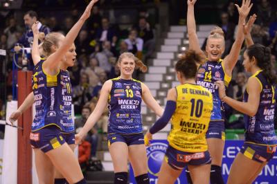 TREVISO 13 12 2017 CEV 2017-2018 ANTONIO CARRARO IMOCO - IGOR GORGONZOLA NOVARA