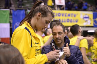 TREVISO 13 12 2017 CEV 2017-2018 ANTONIO CARRARO IMOCO - IGOR GORGONZOLA NOVARA