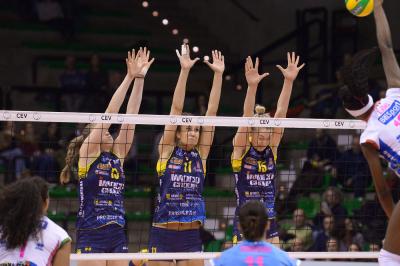 TREVISO 13 12 2017 CEV 2017-2018 ANTONIO CARRARO IMOCO - IGOR GORGONZOLA NOVARA