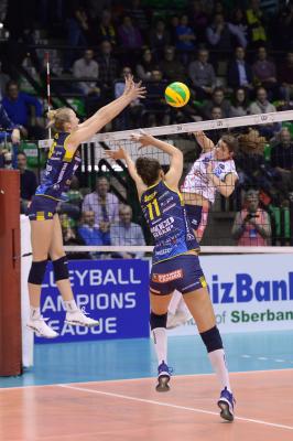 TREVISO 13 12 2017 CEV 2017-2018 ANTONIO CARRARO IMOCO - IGOR GORGONZOLA NOVARA