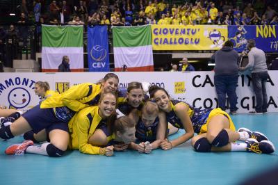TREVISO 13 12 2017 CEV 2017-2018 ANTONIO CARRARO IMOCO - IGOR GORGONZOLA NOVARA
