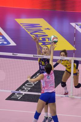 TREVISO 18 12 2017 LEGAVOLLEY CAMPIONATO 2017-2018  PROSECCO DOC IMOCO - SAUGELLA MONZA