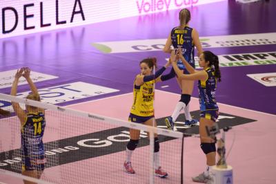 TREVISO 18 12 2017 LEGAVOLLEY CAMPIONATO 2017-2018  PROSECCO DOC IMOCO - SAUGELLA MONZA