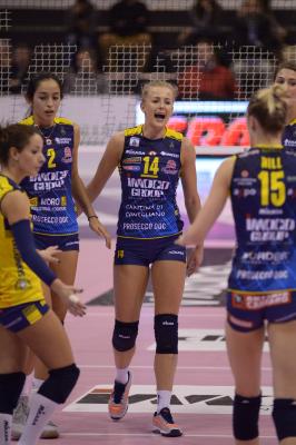 TREVISO 18 12 2017 LEGAVOLLEY CAMPIONATO 2017-2018  PROSECCO DOC IMOCO - SAUGELLA MONZA