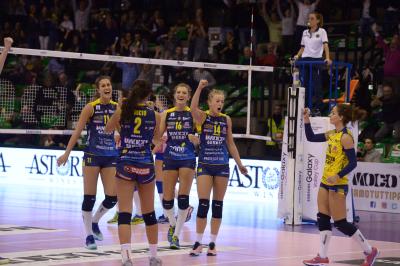 TREVISO 18 12 2017 LEGAVOLLEY CAMPIONATO 2017-2018  PROSECCO DOC IMOCO - SAUGELLA MONZA