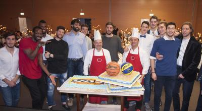 TREVISO 21 12 2017 LNP CAMPIONATO 2017-2018 NUTRIBULLET TREVISO BASKET - FESTA NATALE