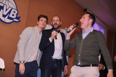 TREVISO 21 12 2017 LNP CAMPIONATO 2017-2018 NUTRIBULLET TREVISO BASKET - FESTA NATALE