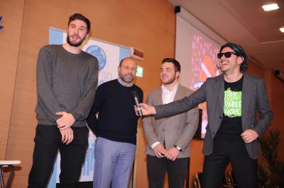 TREVISO 21 12 2017 LNP CAMPIONATO 2017-2018 NUTRIBULLET TREVISO BASKET - FESTA NATALE