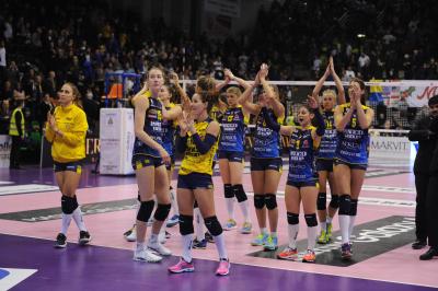 TREVISO 26 12 2017 LEGAVOLLEY CAMPIONATO 2017-2018  PROSECCO DOC IMOCO - POMI