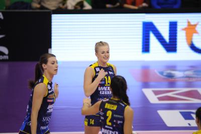 TREVISO 26 12 2017 LEGAVOLLEY CAMPIONATO 2017-2018  PROSECCO DOC IMOCO - POMI