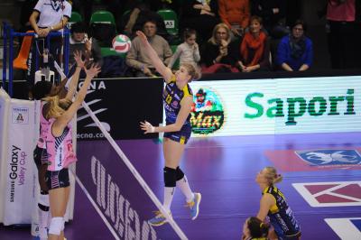TREVISO 26 12 2017 LEGAVOLLEY CAMPIONATO 2017-2018  PROSECCO DOC IMOCO - POMI