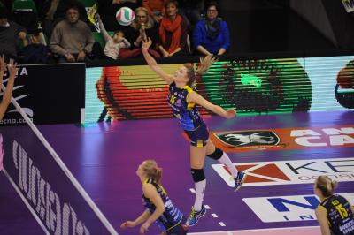 TREVISO 26 12 2017 LEGAVOLLEY CAMPIONATO 2017-2018  PROSECCO DOC IMOCO - POMI