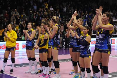 TREVISO 26 12 2017 LEGAVOLLEY CAMPIONATO 2017-2018  PROSECCO DOC IMOCO - POMI