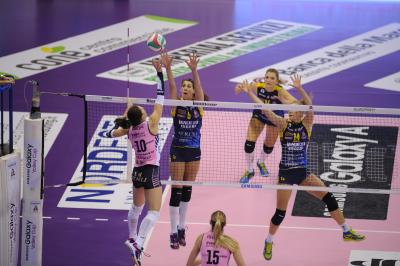 TREVISO 26 12 2017 LEGAVOLLEY CAMPIONATO 2017-2018  PROSECCO DOC IMOCO - POMI