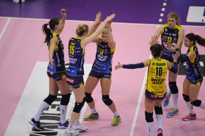 TREVISO 26 12 2017 LEGAVOLLEY CAMPIONATO 2017-2018  PROSECCO DOC IMOCO - POMI