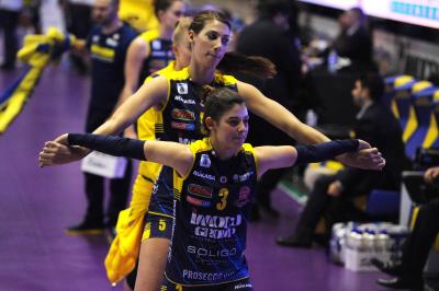 TREVISO 30 12 2017 LEGAVOLLEY COPPA ITALIA 2017-2018  PROSECCO DOC IMOCO - IL BISONTE FIRENZE