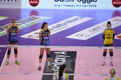 TREVISO 30 12 2017 LEGAVOLLEY COPPA ITALIA 2017-2018  PROSECCO DOC IMOCO - IL BISONTE FIRENZE