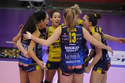 TREVISO 30 12 2017 LEGAVOLLEY COPPA ITALIA 2017-2018  PROSECCO DOC IMOCO - IL BISONTE FIRENZE