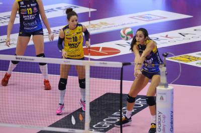 TREVISO 30 12 2017 LEGAVOLLEY COPPA ITALIA 2017-2018  PROSECCO DOC IMOCO - IL BISONTE FIRENZE