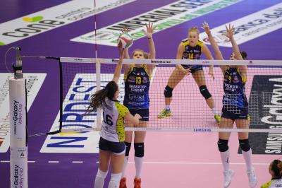 TREVISO 30 12 2017 LEGAVOLLEY COPPA ITALIA 2017-2018  PROSECCO DOC IMOCO - IL BISONTE FIRENZE