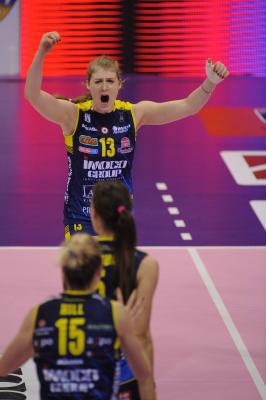 TREVISO 30 12 2017 LEGAVOLLEY COPPA ITALIA 2017-2018  PROSECCO DOC IMOCO - IL BISONTE FIRENZE
