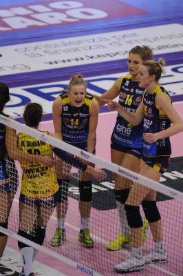 TREVISO 30 12 2017 LEGAVOLLEY COPPA ITALIA 2017-2018  PROSECCO DOC IMOCO - IL BISONTE FIRENZE