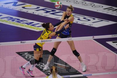 TREVISO 30 12 2017 LEGAVOLLEY COPPA ITALIA 2017-2018  PROSECCO DOC IMOCO - IL BISONTE FIRENZE