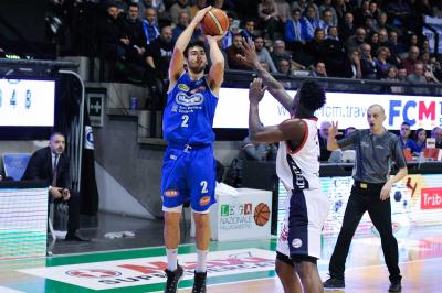 TREVISO 13 01 2018 LNP CAMPIONATO 2017-2018 NUTRIBULLET TREVISO BASKET - PIACENZA