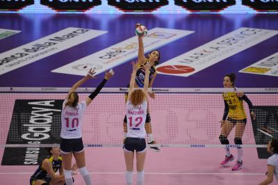 TREVISO 14 01 2018 LEGAVOLLEY CAMPIONATO 2017-2018  PROSECCO DOC IMOCO - FILOTTRANO