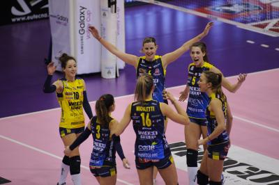 TREVISO 14 01 2018 LEGAVOLLEY CAMPIONATO 2017-2018  PROSECCO DOC IMOCO - FILOTTRANO
