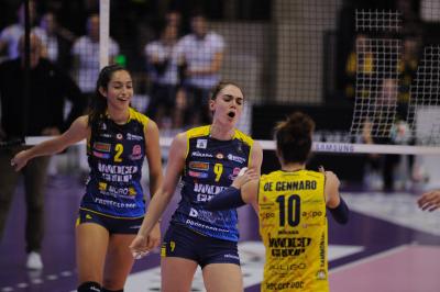 TREVISO 14 01 2018 LEGAVOLLEY CAMPIONATO 2017-2018  PROSECCO DOC IMOCO - FILOTTRANO