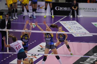 TREVISO 14 01 2018 LEGAVOLLEY CAMPIONATO 2017-2018  PROSECCO DOC IMOCO - FILOTTRANO