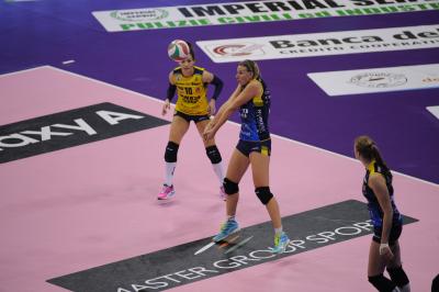 TREVISO 14 01 2018 LEGAVOLLEY CAMPIONATO 2017-2018  PROSECCO DOC IMOCO - FILOTTRANO