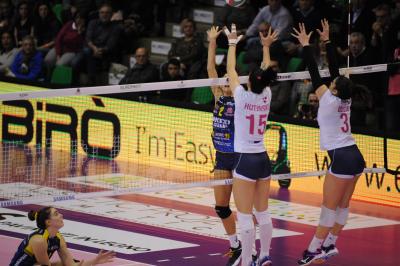 TREVISO 14 01 2018 LEGAVOLLEY CAMPIONATO 2017-2018  PROSECCO DOC IMOCO - FILOTTRANO