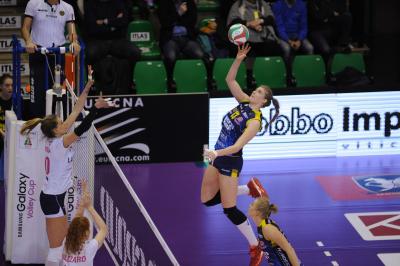 TREVISO 14 01 2018 LEGAVOLLEY CAMPIONATO 2017-2018  PROSECCO DOC IMOCO - FILOTTRANO