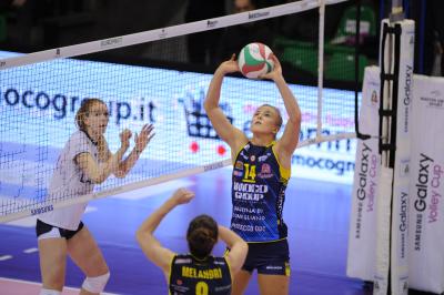 TREVISO 14 01 2018 LEGAVOLLEY CAMPIONATO 2017-2018  PROSECCO DOC IMOCO - FILOTTRANO