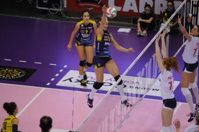 TREVISO 14 01 2018 LEGAVOLLEY CAMPIONATO 2017-2018  PROSECCO DOC IMOCO - FILOTTRANO
