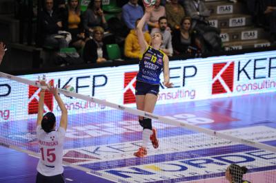TREVISO 14 01 2018 LEGAVOLLEY CAMPIONATO 2017-2018  PROSECCO DOC IMOCO - FILOTTRANO