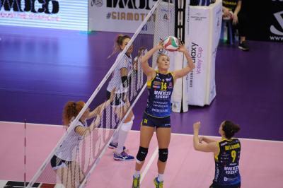 TREVISO 14 01 2018 LEGAVOLLEY CAMPIONATO 2017-2018  PROSECCO DOC IMOCO - FILOTTRANO