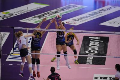 TREVISO 14 01 2018 LEGAVOLLEY CAMPIONATO 2017-2018  PROSECCO DOC IMOCO - FILOTTRANO