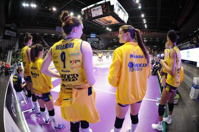 TREVISO 04 02 2018 LEGAVOLLEY CAMPIONATO 2017-201  PROSECCO DOC IMOCO - UYBA BUSTO ARSIZIO