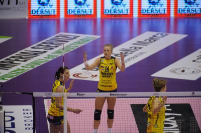 TREVISO 04 02 2018 LEGAVOLLEY CAMPIONATO 2017-201  PROSECCO DOC IMOCO - UYBA BUSTO ARSIZIO