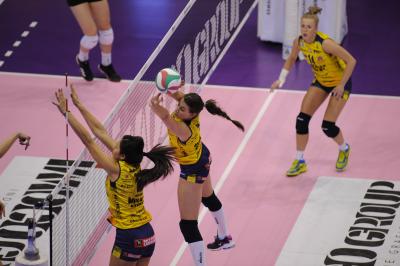 TREVISO 04 02 2018 LEGAVOLLEY CAMPIONATO 2017-201  PROSECCO DOC IMOCO - UYBA BUSTO ARSIZIO