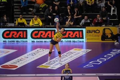 TREVISO 04 02 2018 LEGAVOLLEY CAMPIONATO 2017-201  PROSECCO DOC IMOCO - UYBA BUSTO ARSIZIO