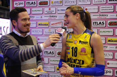 TREVISO 04 02 2018 LEGAVOLLEY CAMPIONATO 2017-201  PROSECCO DOC IMOCO - UYBA BUSTO ARSIZIO