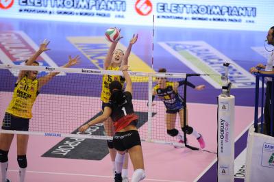 TREVISO 04 02 2018 LEGAVOLLEY CAMPIONATO 2017-201  PROSECCO DOC IMOCO - UYBA BUSTO ARSIZIO