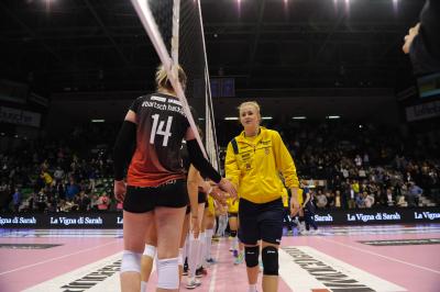 TREVISO 04 02 2018 LEGAVOLLEY CAMPIONATO 2017-201  PROSECCO DOC IMOCO - UYBA BUSTO ARSIZIO